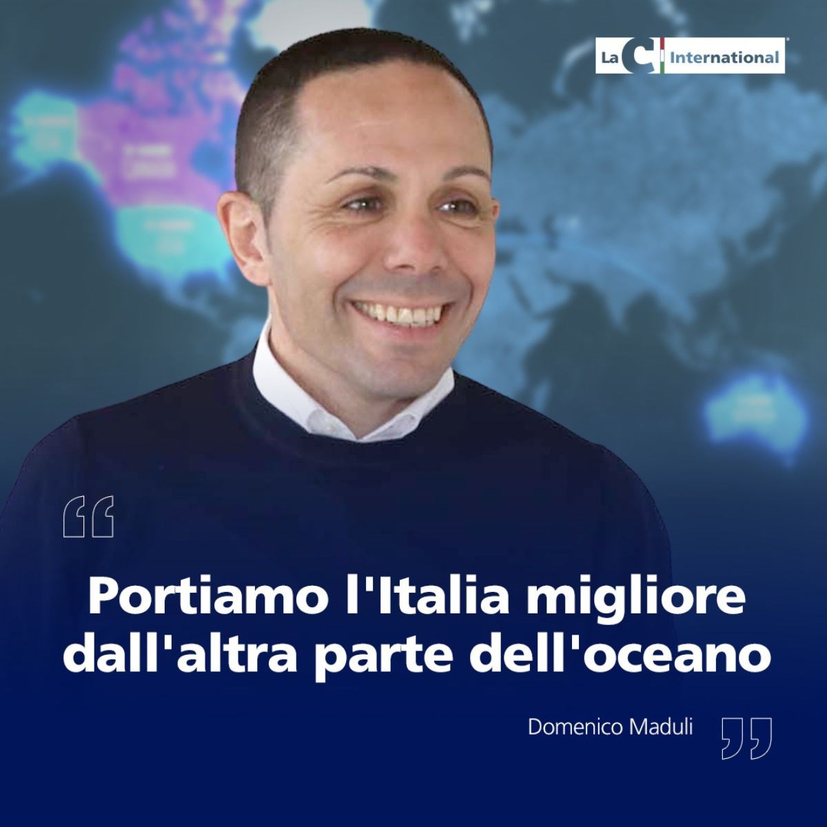 LaC International Porta La Calabria Oltreoceano: L’intervista Del Presidente Maduli Su RLB