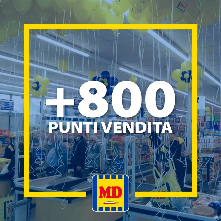 GDO: Md Supera 800 Punti Vendita E Continua Ad Investire In Outdoor Advertising